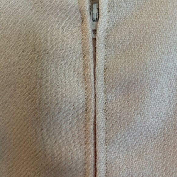 Norman Norell 3 pc vintage wool dress & sleeveless overtop, blazer,scarf. Lined. - Picture 7 of 10